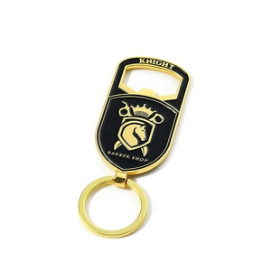 פותחן בקבוקי מחזיק מפתחות ממתכת תלת מימד לוגו מותאם אישית - Product Image 6