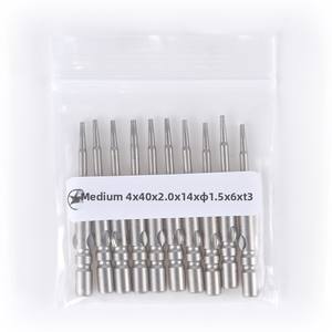 Embout de tournevis électrique XIXI 40X4mm Précision électronique Antidérapant Aimant puissant Alliage S2 Durci Multifonctionnel Antirouille - Product Image 6