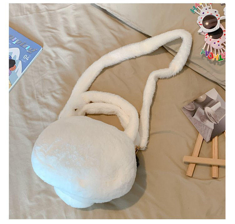 Cute Plush Japanese Cartoon Panda Handbag Crossbody Backpack Panda Shoulder Bag