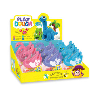 Ensemble de modelage en pâte à <span class=keywords><strong>modeler</strong></span> <span class=keywords><strong>Montessori</strong></span> 12 couleurs, jeu de pâte à <span class=keywords><strong>modeler</strong></span> créatif et intelligent pour enfants, jeu de bricolage avec conteneur mignon, jouets éducatifs - Product Image 4