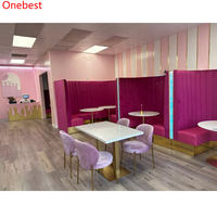 Comptoir de bar de meubles de magasin de crème glacée de fonte de la Turquie
