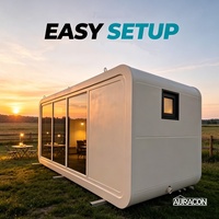Maison Modulaire Préfabriquée Apple Cabin de 20 pieds, Configurables, Mobiles pour l'extérieur, pour Complexes Touristiques Scéniques, Entrepôts, Espaces Flexibles et Salles de Réunion