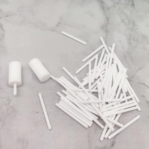 Recharge de désodorisant pour <span class=keywords><strong>huile</strong></span> <span class=keywords><strong>essentielle</strong></span> Bâton absorbant en fibre blanche Mèches en fibre aromatique Bâton en polyester - Product Image 4