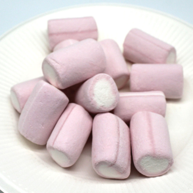 Halal Flavored Cotton Candy Marshmallow Fruit Sweet Freeze-Dried in Bag Packaging