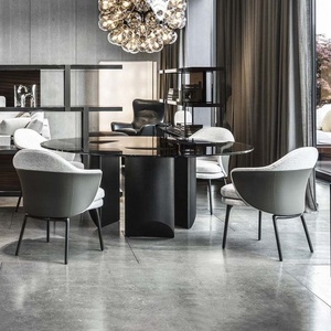 Meubles <span class=keywords><strong>de</strong></span> maison, <span class=keywords><strong>chaise</strong></span> <span class=keywords><strong>de</strong></span> salle à manger, Restaurant, cadre en acier métallique, bon marché, Offre Spéciale - Product Image 4