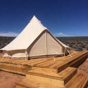 Tente Yurt Tipi en Coton pour Glamping Familial en Plein Air 3M 4M 5M 6M 7M, Tente Cloche en Toile <span class=keywords><strong>4</strong></span> <span class=keywords><strong>Saisons</strong></span> pour Touristes à <span class=keywords><strong>Vendre</strong></span> - Product Image 1