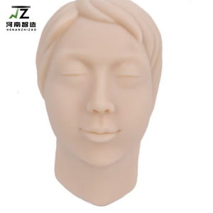 Modelo de Cabeza de Silicona Femenina de Alta Calidad con Huesos para Prácticas Médicas y de Belleza - Product Image 3