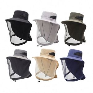 Sombrero con Red Repelente de Insectos - Cubre Rostro Transpirable con Protección Contra Mosquitos para Pesca y Actividades al Aire Libre - Product Image 1