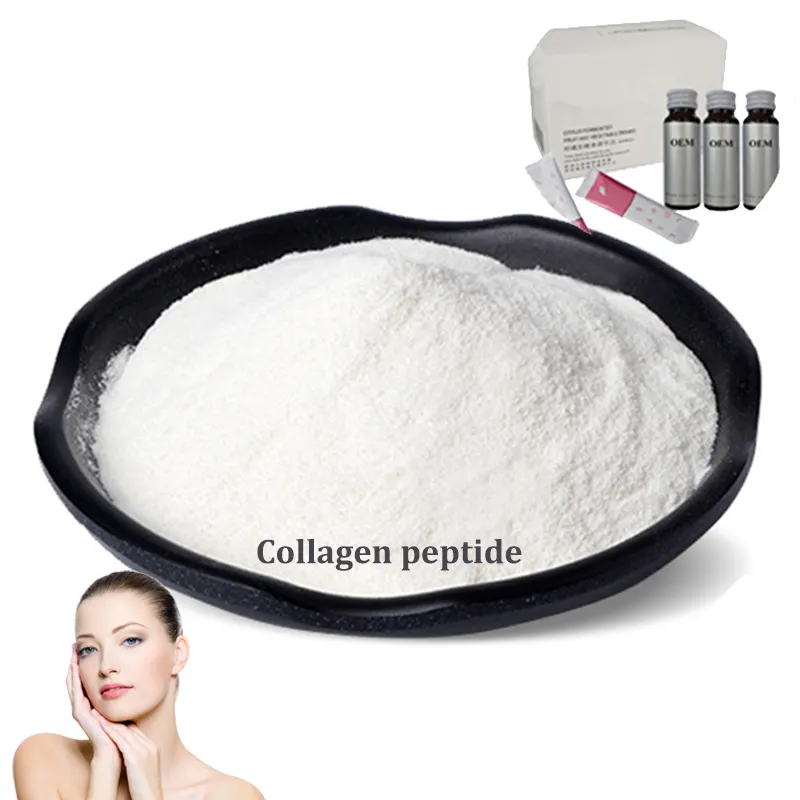 Halal colagénio peptide type1 do colagénio do pó do peptide do colagénio e 3 marinho colagénio peptides pó suplemento para a pele