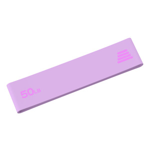 Bande de résistance en silicone 50 lb, résistance moyenne, pour entraînement des fessiers, yoga, étirements, exercices de fitness pour femmes - Product Image 1