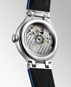 Montres mécaniques pour femmes avec boîtier rond, affichage de la date, index romains et bracelet en cuir pour un usage quotidien et professionnel Longinesing - Product Image 6