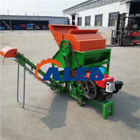 Nouveau dispositif de cueillette d'arachides produit Machine de battage d'équipement de battage d'arachides commerciale Machine de cueillette