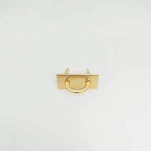 Base para Hebilla de Bolso DIY, Aleación de Aluminio Dorado Claro, Accesorio Decorativo Frontal para Bolsos - Product Image 4