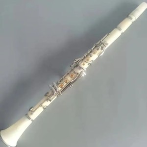 <span class=keywords><strong>Clarinete</strong></span> ABS Amarillo en Oferta con Llaves Niqueladas Bb17 <span class=keywords><strong>Clarinete</strong></span> Tono BB - Product Image 2