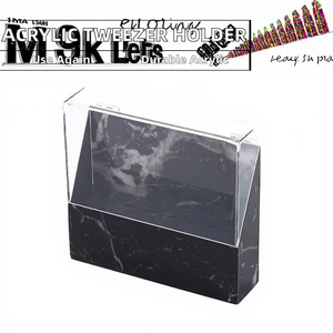 Wholesale Customized High Quality Multifunctional Reusable Acrylic Tweezers Shelf Holder Eyelash Tweezer <b>Storage</b> <b>Box</b> Lash <b>Tool</b> - Product Image 2