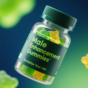 Männer-Vergrößerungs-Gummis Nahrungsergänzungsmittel zur Männlichen Verbesserung mit Maca Tongkat Ali Ginseng OEM ODM Maßgeschneiderte Formel - Product Image 1