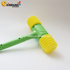 Martello Giocattolo in Plastica Verde-Giallo Shuangqu, Parti Speciali per Gioco Arcade Touch Screen <span class=keywords><strong>Mr.</strong></span> <span class=keywords><strong>Wolf</strong></span>/Mice/Bee/Frog per Bambini dai 3 Anni in su, Spina UK - Product Image 3