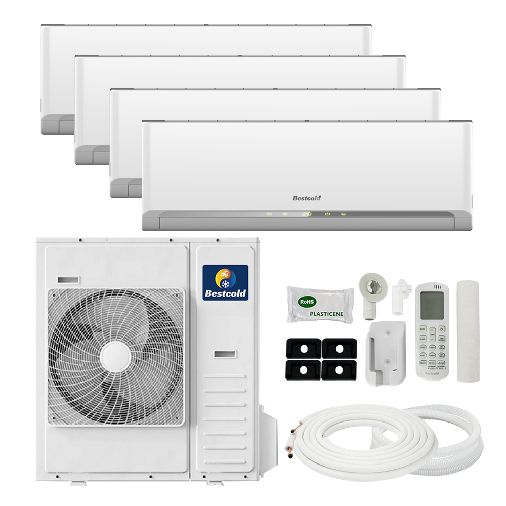 Bestcold R410a 12000 Btu мини-сплит Бесконтактный многозонный Кондиционер