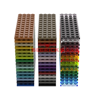 BEBRICKS Série de pièces de construction 3029 Plaque 4x12 Blocs de construction Jouet Pièce de base MOC Ensemble de plaques pour garçons et filles Créer