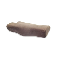 Oreiller en mousse de latex à contour ultra orthopédique, oreiller cervical en mousse à mémoire de forme, soutien du cou, oreiller de sommeil pour adultes