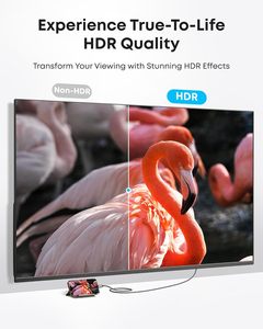 สาย Anker Nano USB C แบบถักไนลอน รองรับ 4K 60Hz ความเร็วสูงพิเศษ พร้อมระบบป้องกันขั้นสูง สำหรับ MacBook, HD TV รุ่น A87E0 USB-C to Ca - Product Image 5