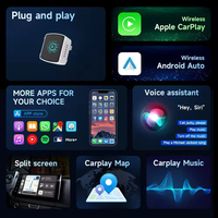 Nouvel adaptateur sans fil CarPlay Auto 2026 5,8 GHz Quad Core Zéro Latence Plug and Play Convertisseur USB Mini en Aluminium pour iPhone Android