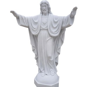 Customizable Life Size Jesus Marble Stone Religious Catholic RDX-1 Marble Stone Catholic Jesus RDX-1 RDX-1 - Product Image 1