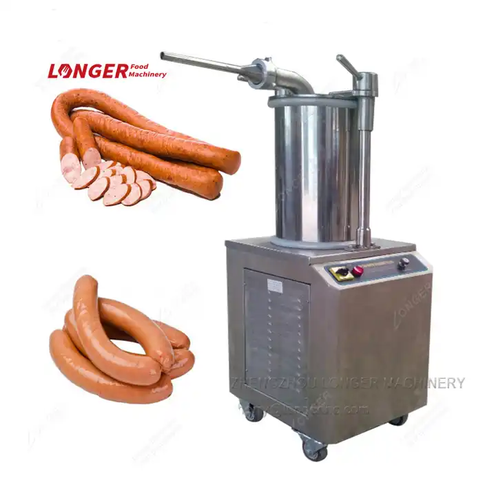 sausage maker/stuffer/filler machine, hydraulic sausage making machine