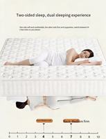 Hybrid Naturlatex-Matratze Aufrollbar in Box King Queen Doppelgröße Taschenfederkern Gel-Memory-Foam-Matratzen