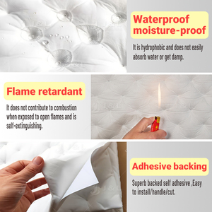 Algodón Insonorizante, Algodón Blanco para Aislamiento <span class=keywords><strong>Acústico</strong></span>, Fibra de Poliéster para Absorción de Sonido en Automóviles - Product Image 3