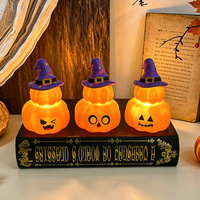 Décorations d'Halloween, bougies fantômes artificielles, bougies LED à piles pour décoration de maison hantée, fête d'horreur