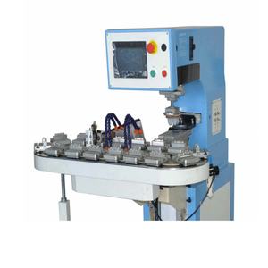 เครื่องพิมพ์แพดกึ่งอัตโนมัติแบบสีเดียว สภาพใหม่ ควบคุมด้วย PLC เซอร์โว พร้อมสายพานลำเลียงแบบแมนนวล ถ้วยหมึกพิมพ์ฉลาก เครื่องพิมพ์กราเวียร์ - Product Image 5