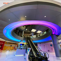 Mur vidéo en gros, modules LED flexibles en forme pour intérieur, modules LED souples et incurvés, panneau de mur vidéo LED, écran vidéo LED.