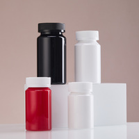 Flacon à pilules en plastique 100CC 120CC 150CC 200CC 250CC avec bouchon CRC pour capsules et comprimés, flacon à pilules en plastique 100CC