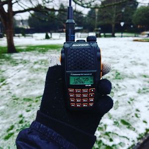 Baofeng UV-6R 8Watts Baofeng 6R uv-6r băng tần kép di động FM thông tin liên lạc hai cách phát thanh cầm tay Walkie Talkie - Product Image 1