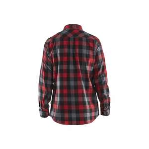 BLAKLADER-Camisa de franela 329911525699S Rojo/Negro-EAN 7330509775585 CAMISAS DE TRABAJO - Product Image 2