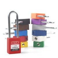 Vente en gros de cadenas de sécurité durable de 76mm en acier cadenas de sécurité avec clé principale