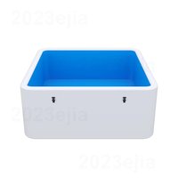 Piscine gonflable géante portable en PVC pour enfants et adultes, idéale pour la famille, pour la baignade en extérieur