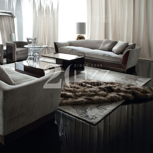 Canapé de salon de loisirs Grand canapé 4 places en tissu moderne Coliseum - Product Image 5