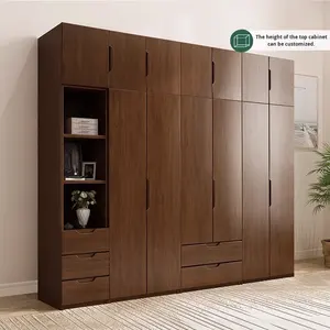 أثاث غرفة نوم حديث على الطراز الاسكندنافي متين مزدوج الباب مع خزانة ملابس من البلوط لغرفة المعيشة - Product Image 3