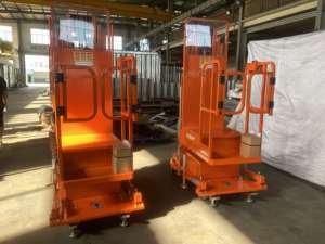 Chariot élévateur vertical électrique pour picking <span class=keywords><strong>de</strong></span> commandes, à faible encombrement, pour entrepôts à allées étroites et récupération <span class=keywords><strong>de</strong></span> marchandises en hauteur - Product Image 3