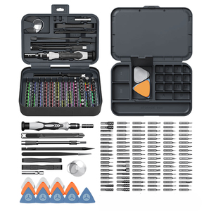 Bộ tua vít đa năng 132 trong 1, bộ dụng cụ sửa chữa, đầu vít Phillips, đầu vít lỗ, đầu vít chính xác - Product Image 1