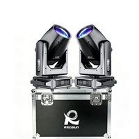 Redsun 300W Projecteur LED professionnel à tête mobile DMX512 pour scène intérieure, éclairage de discothèque pour bar, boîte de nuit, DJ, fête