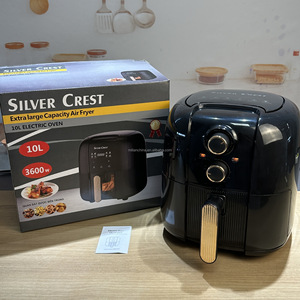 Freidora de Aire Silver Crest de 10L, Horno Eléctrico de 3600W, Control Manual, Multifunción, Sin Aceite, Antiadherente, Electrodoméstico de Cocina - Product Image 1