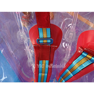 透明バブルサッカーボールインフレータブルバンパーボール大人用インタラクティブバブルルーピーサッカーボール - Product Image 5