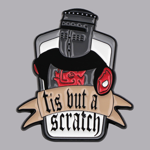 Pin de Esmalte de Guerrero, Broche de Película de Comedia, Pines para Solapa, Insignia para Mochila, Accesorios de Ropa, Joyería de Moda, Regalos para Amigos - Product Image 1