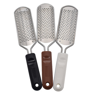 Lime <span class=keywords><strong>à</strong></span> pieds professionnelle en acier inoxydable doré, fabriquée en usine - Product Image 4