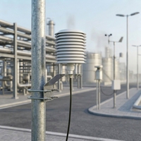 Capteur multi-paramètres de température, d'humidité et de pression atmosphérique avec RS485 Modbus pour la surveillance environnementale industrielle