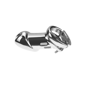 Candados de castidad ajustables de Metal para hombres, candado, jaula para pene, dispositivos de castidad masculina, anillo de Control de <span class=keywords><strong>deseo</strong></span>, Juguetes sexuales para adultos - Product Image 2