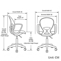 Chaise ergonomique à double dossier en éponge douce, couleur claire, en stock, pour l'apprentissage et les espaces de loisirs intérieurs